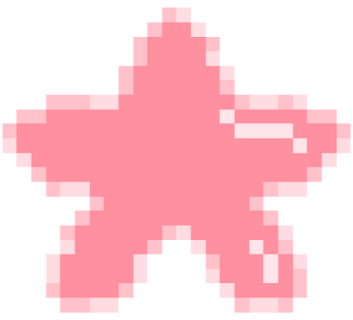 cool pink star
